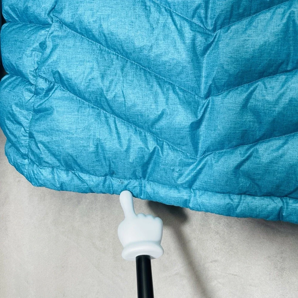 Gerry  Light Puffer Jacket  Ocean Aqua Color Packable Girls‎ Size 14-16